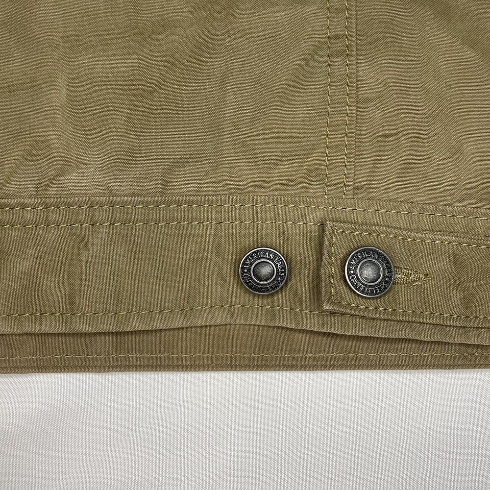 American Eagle Outfitters Utility Jacket Blanket Lined Military Size XL Brown - Picture 9 of 12